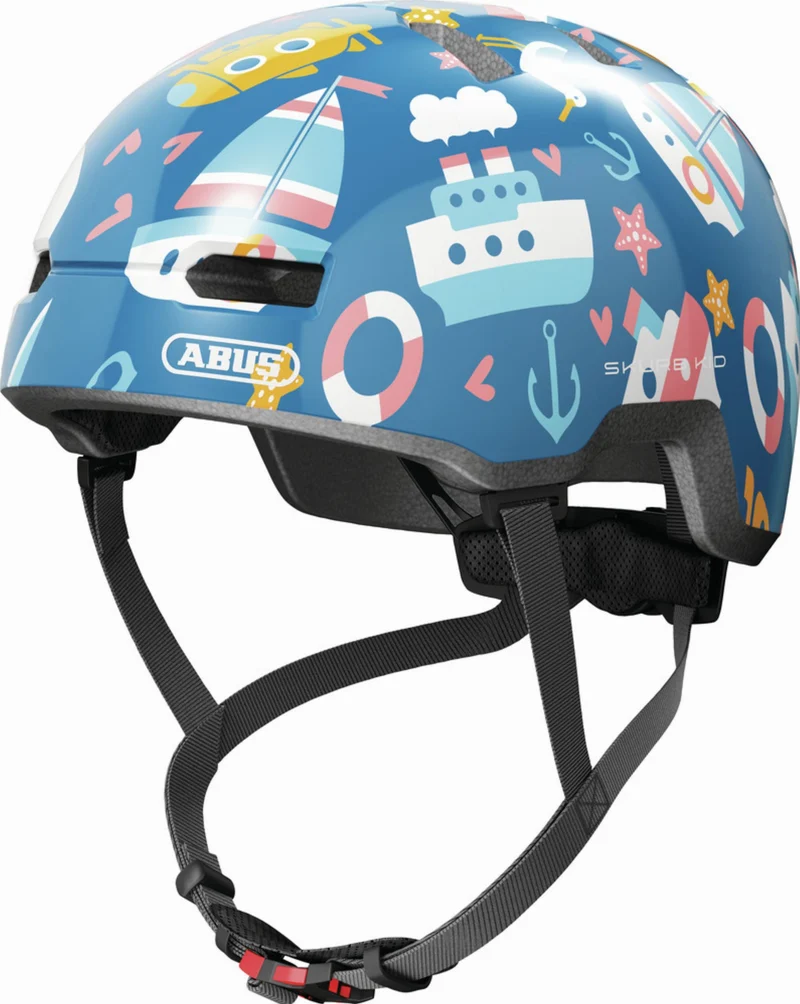 Abus Skurb Kid Kinder-Helm blue sailor
