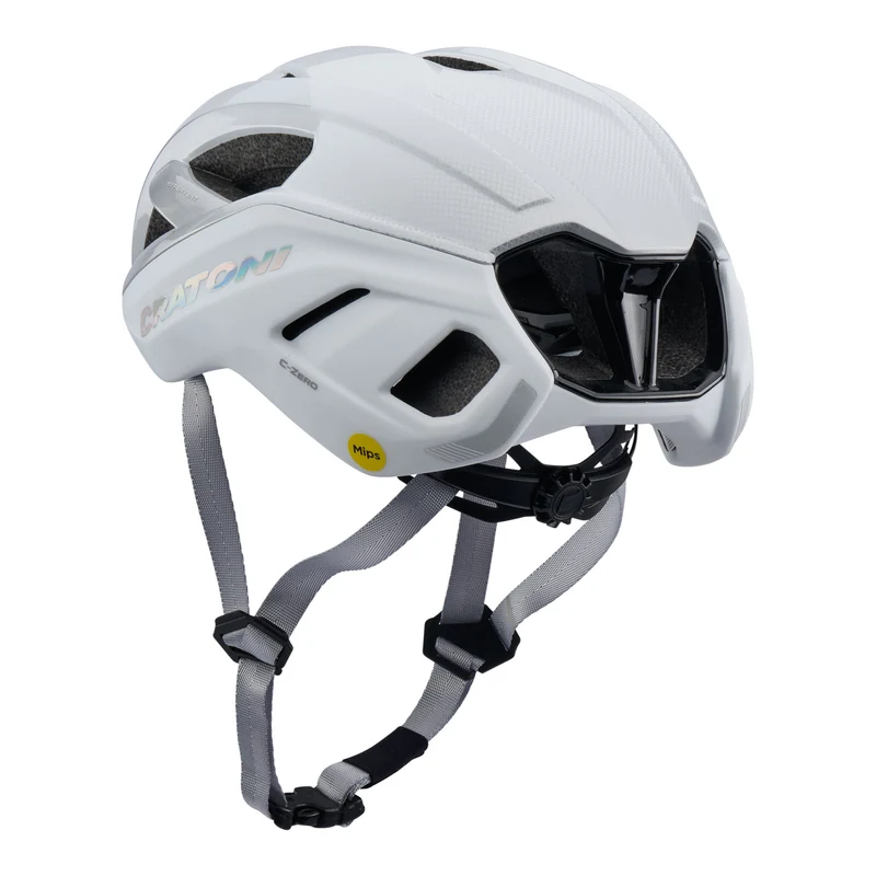 Cratoni C-Zero Mips Rennrad-Helm white glossy matt