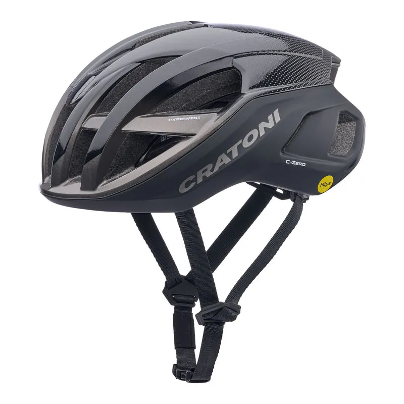 Cratoni C-Zero Mips Rennrad-Helm black glossy matt