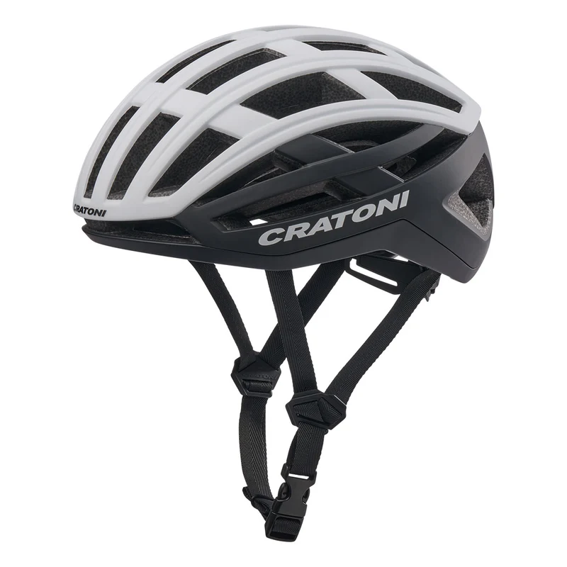Cratoni C-AirLite Rennrad-Helm white-black matt