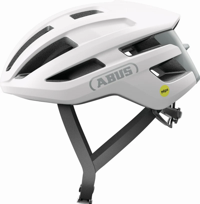 Abus PowerDome Mips Rennrad-Helm polar white