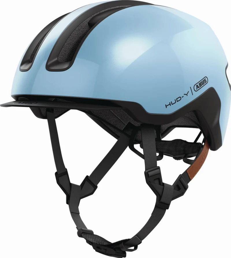 Abus Hud-Y Helm iced blue