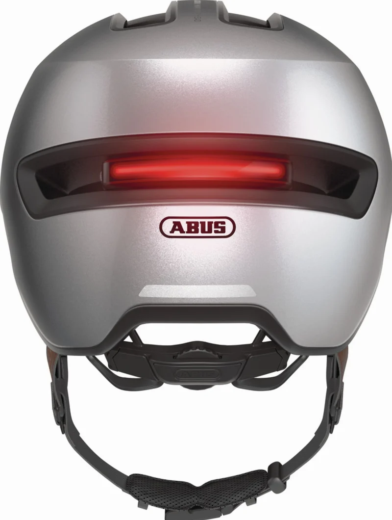 Abus Hud-Y Ace Helm gleam silver