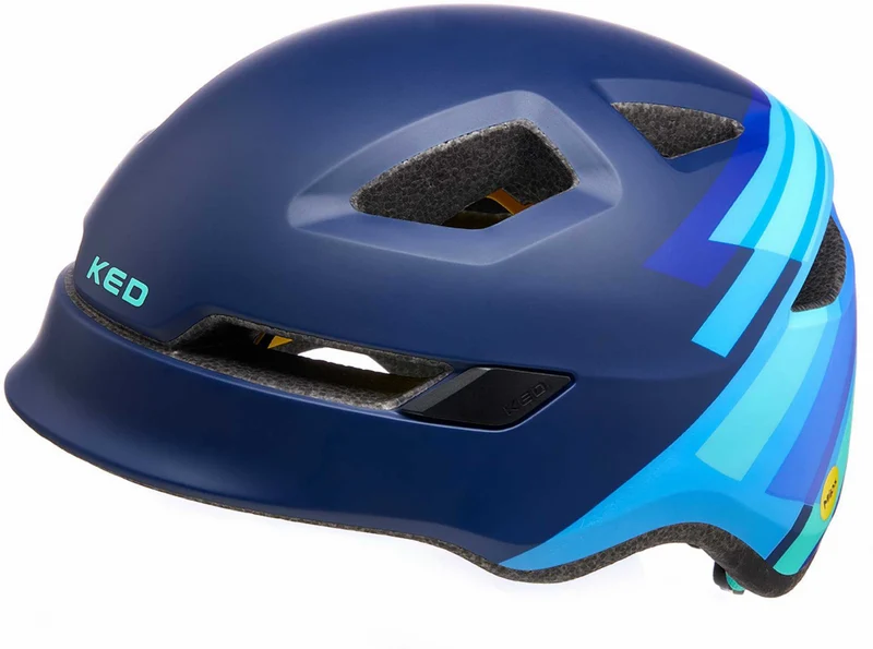 B-Ware - KED POP Kinder-Helm blue (Gebrauchtware)