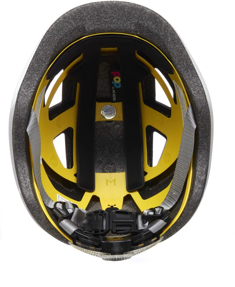 KED POP Kinder-Helm black white