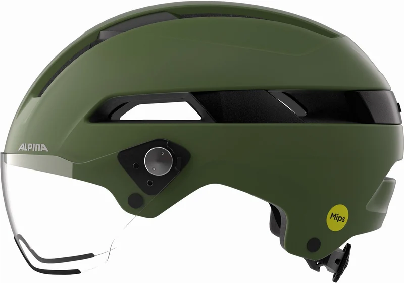 Alpina Bloom Visor Mips Helm olive matt