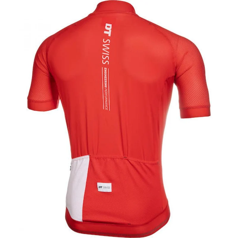 DT Swiss Trikot New Road women rot S Rot - atmungsaktives Damen-Radtrikot für sportliche Touren