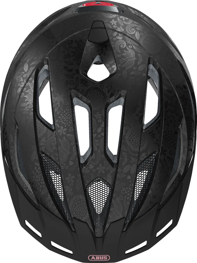 B-Ware - Abus Urban-I 3.0 Helm flower art (Gebrauchtware)