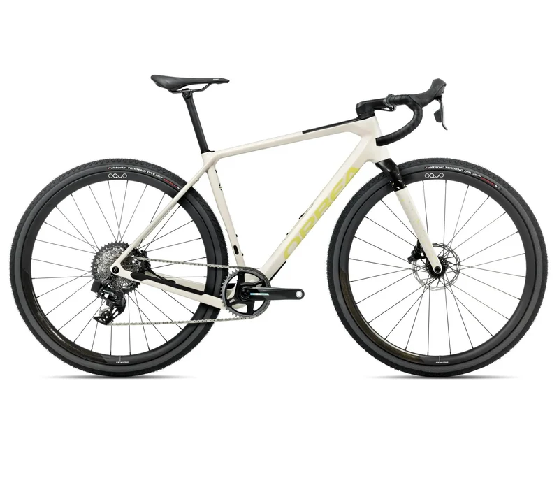 Orbea Terra M21eteam 1x 2025 Ivory White/Spicy Lime Gloss