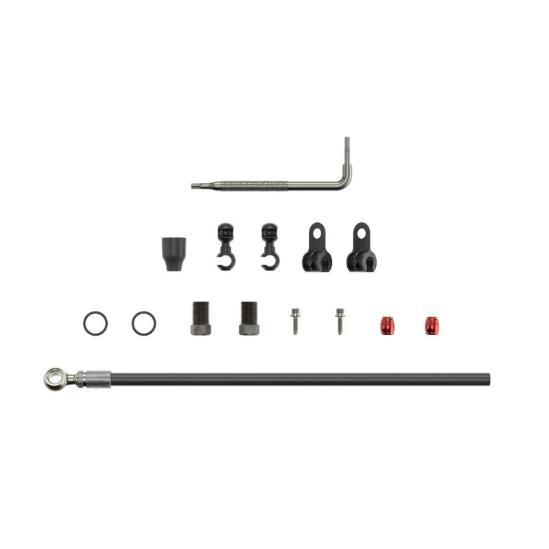 Bremsschlauch-Kit Scheibenbremse Sram 2000mm Banjo Silber