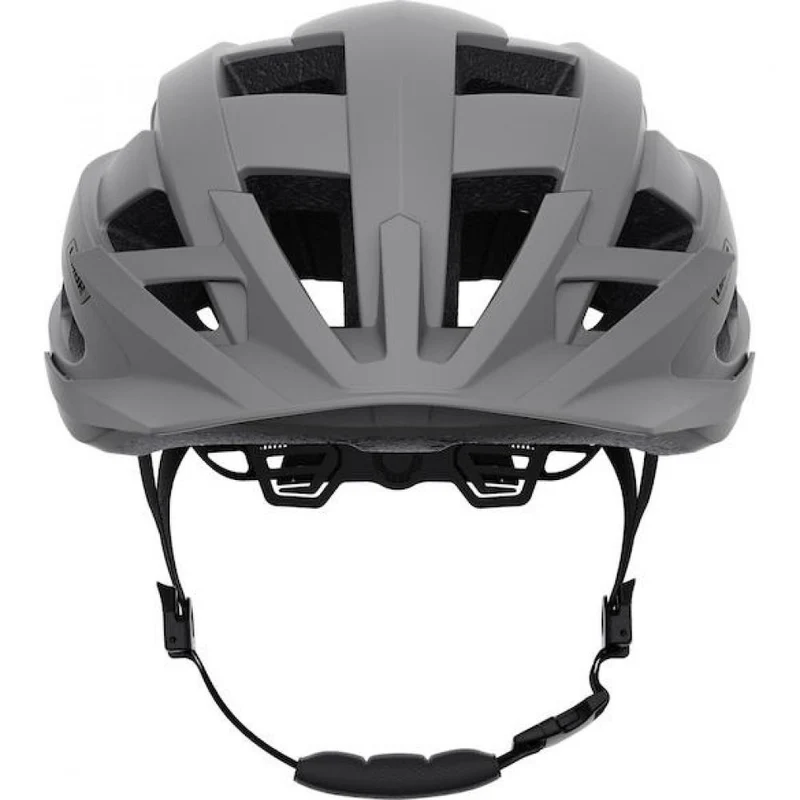 Limar Alben Matt Gray L Grau - leichter MTB-Helm mit maximaler Abdeckung