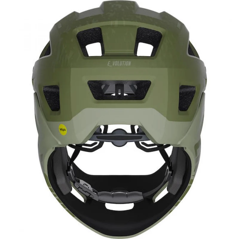 Limar Livigno + Mips Matt Green L Grün - leichter Fullface-Helm mit maximalem Schutz