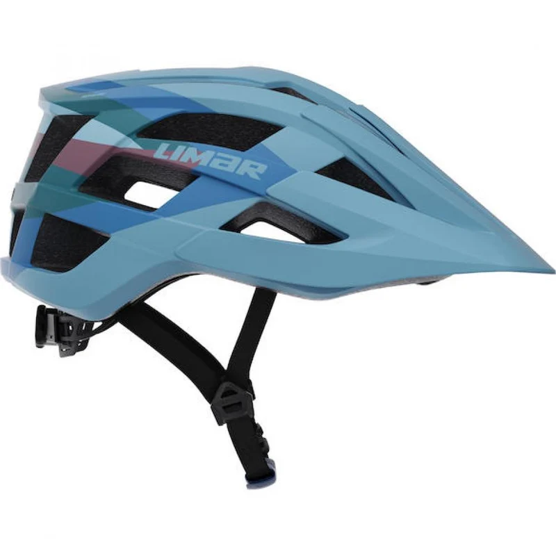 Limar Pora Matt Blue Purple M Lila - leichter All-Mountain-Helm mit Top-Belüftung