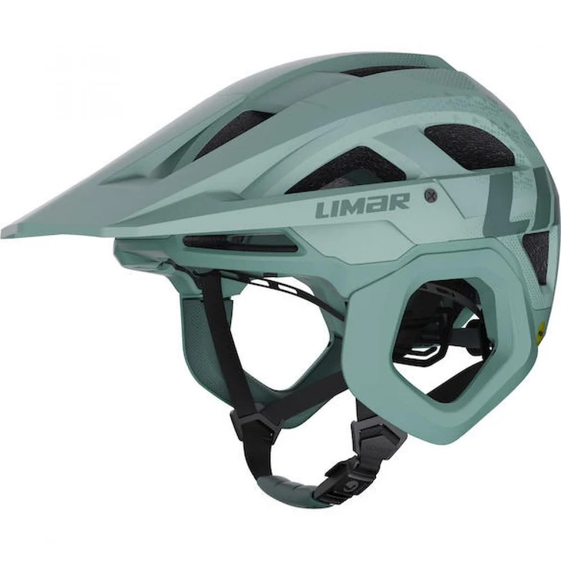 Limar Etna + Mips Matt Ocean Sage L Grau - Enduro-Helm mit PROXEAR® und Top-Sicherheit