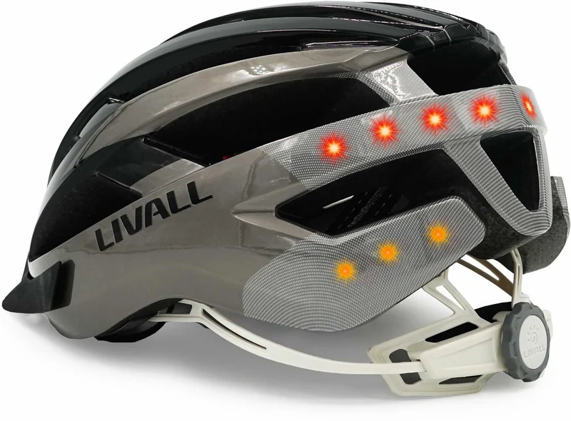 B-Ware - Livall MT1 NEO MTB-Helm + BR 80 Fernbedienung schwarz/anthrazit (Gebrauchtware)