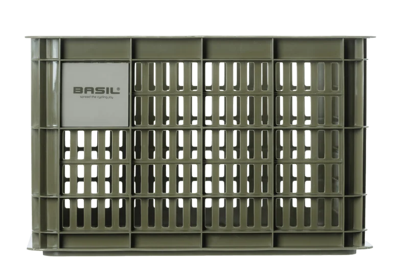 Basil Crate Fahrradkasten moss green