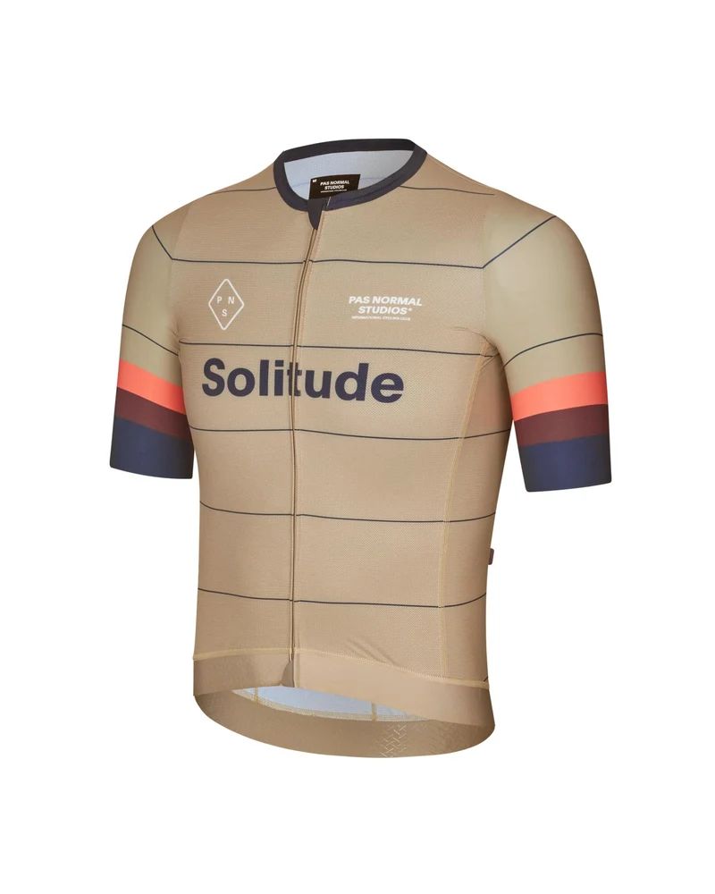 Kurzarmtrikot Solitude Late Drop Pas Normal Studios Herren Beige
