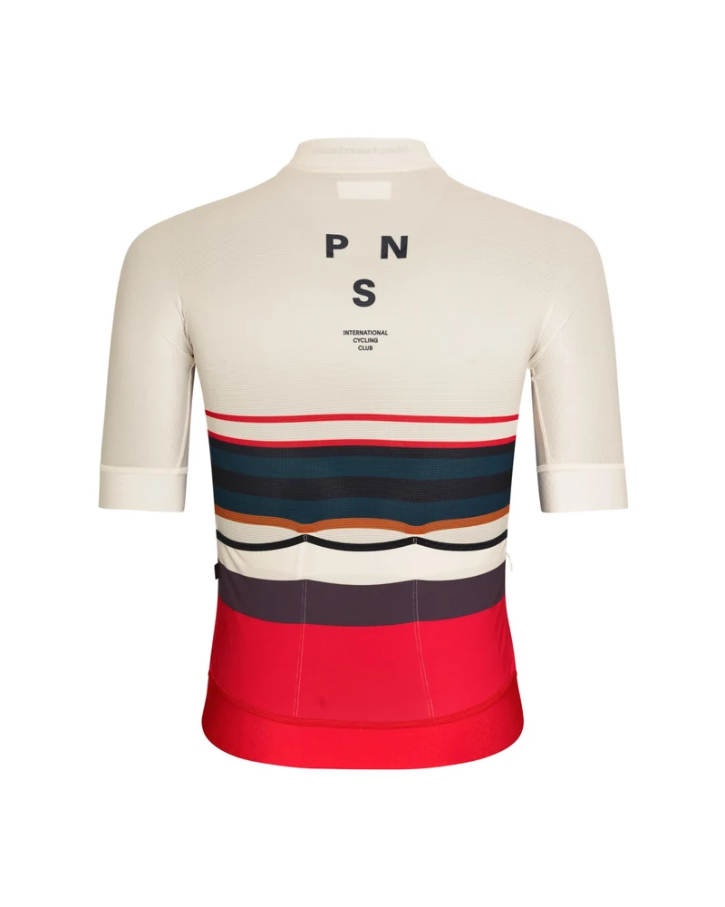 Pas Normal Studios Mechanism Late Drop Kurzarm Radtrikot Herren Off White