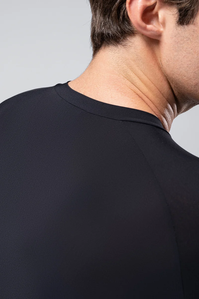 Kurzarmtrikot CX Solid HK Gobik Unisex Schwarz