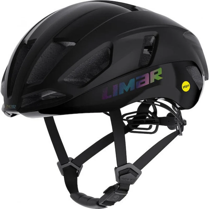 Limar Air Atlas + Mips Iridescent Matt Black M - aerodynamischer Premium-Rennradhelm