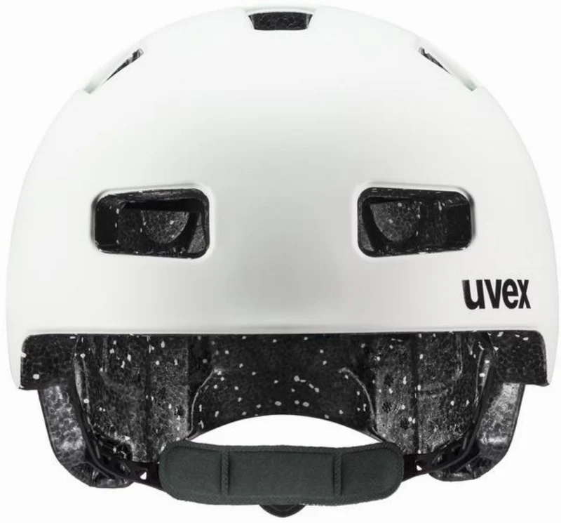 Uvex City 4 Helm white skyfall matt
