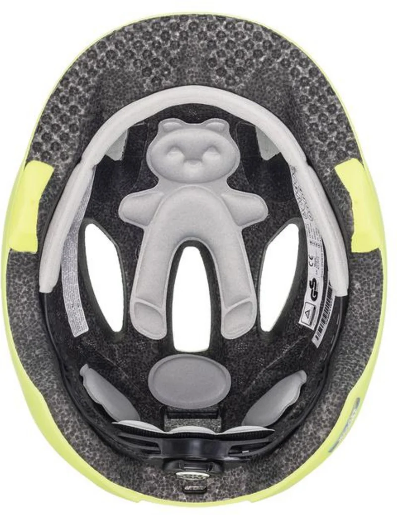 Uvex Oyo Kinder-Helm neon yellow-moss green