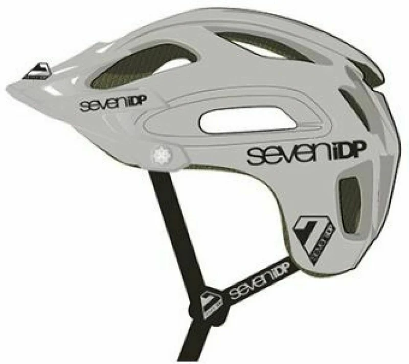 7iDP M2 BOA Helm grau