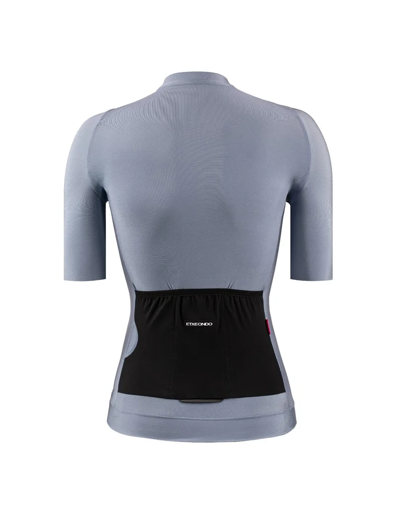 Alda Metallica Kurzarmtrikot Etxeondo Damen Grau Taupe