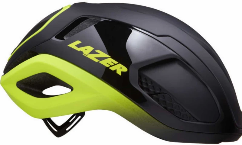 Lazer Vento KinetiCore Rennrad-Helm black flash yellow