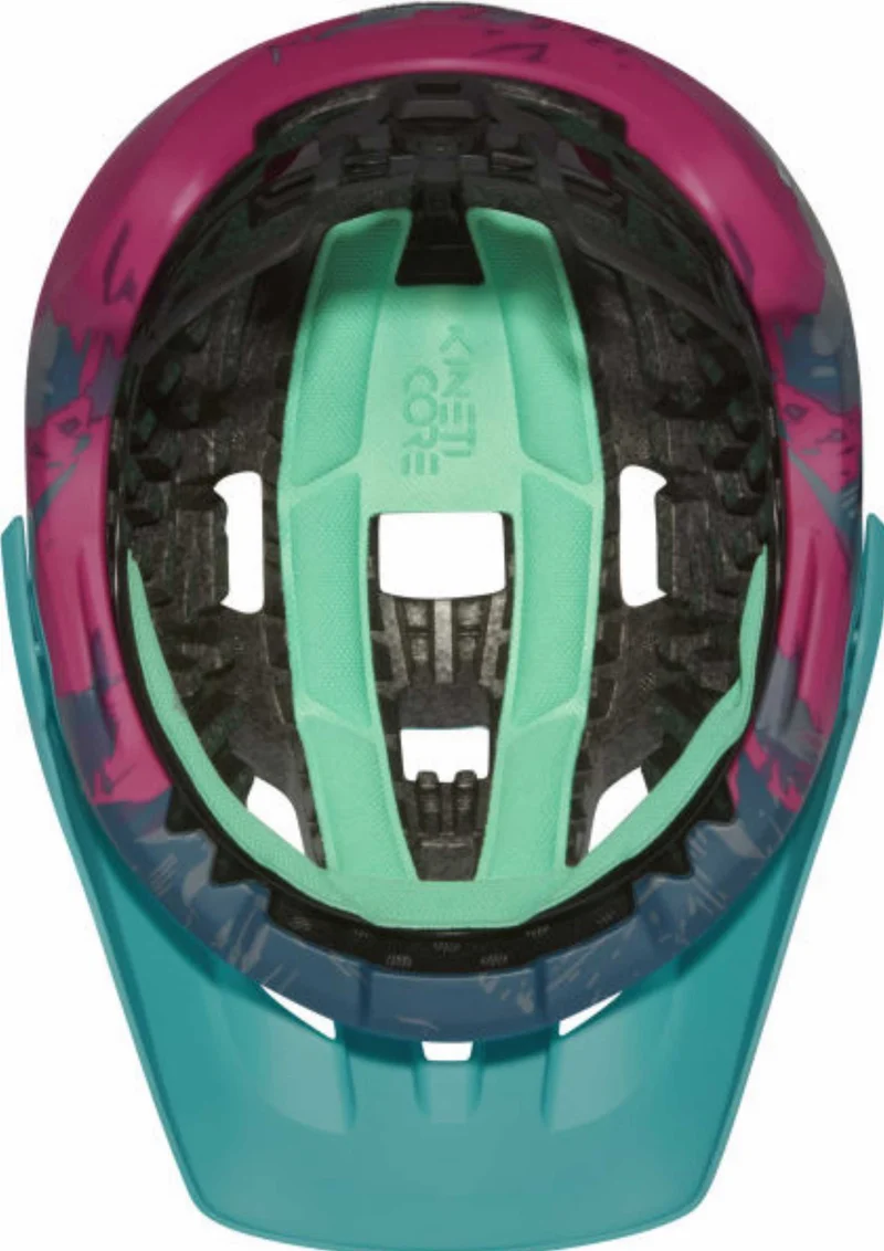 Lazer Jackal KinetiCore MTB-Helm matte turquoise