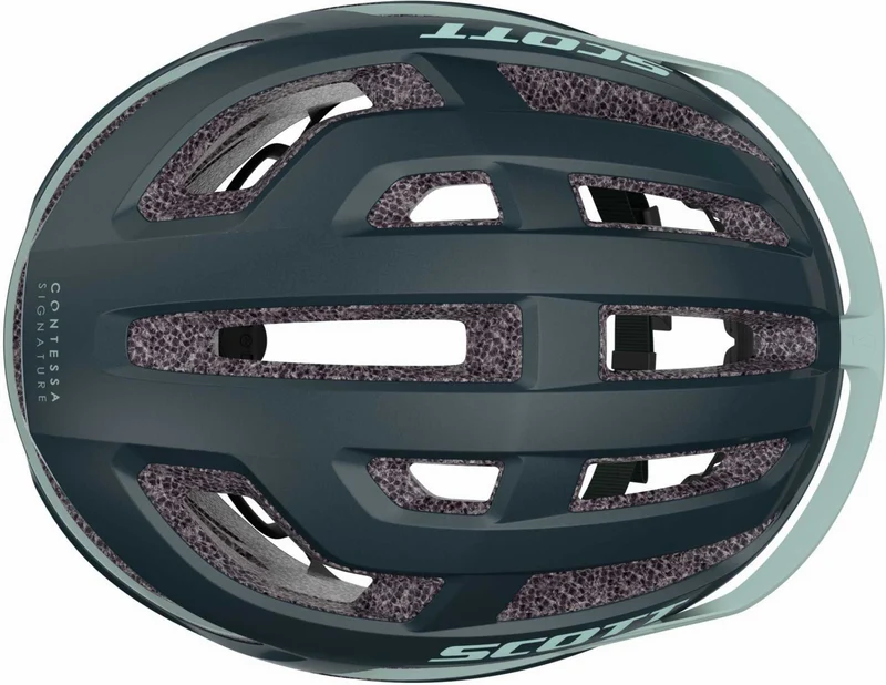 Scott Arx Rennrad-Helm petrol green
