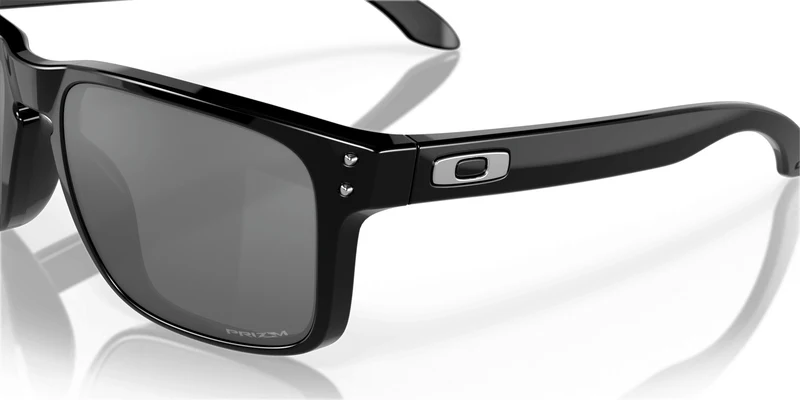 Holbrook Sonnenbrille Oakley Polished Schwarz Lens Prizm Schwarz