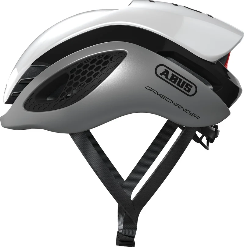 B-Ware - Abus GameChanger Rennrad-Helm silver white (Gebrauchtware)