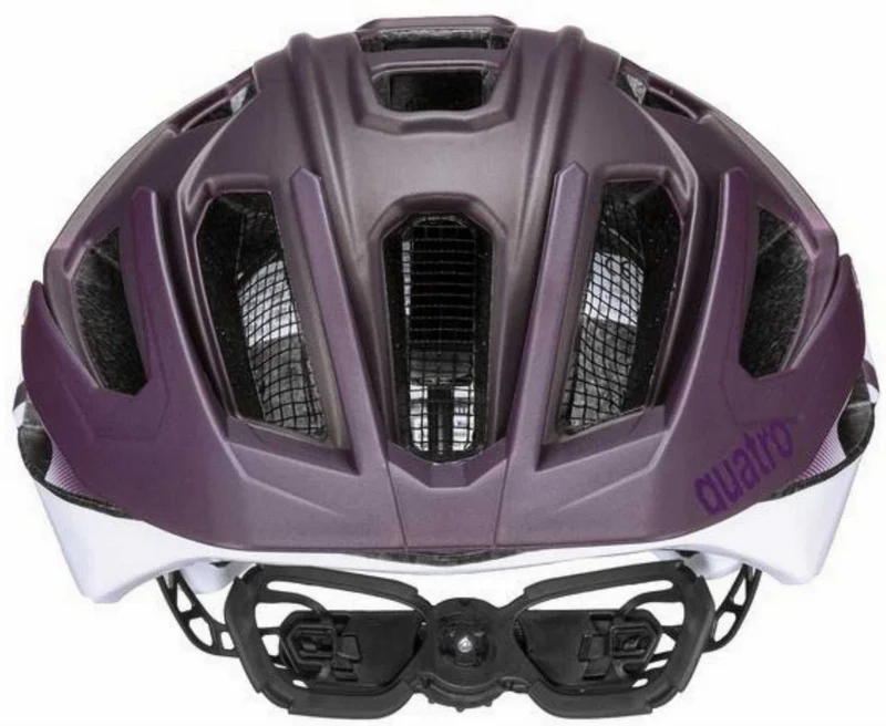 Uvex Quatro CC MTB-Helm plum - white matt