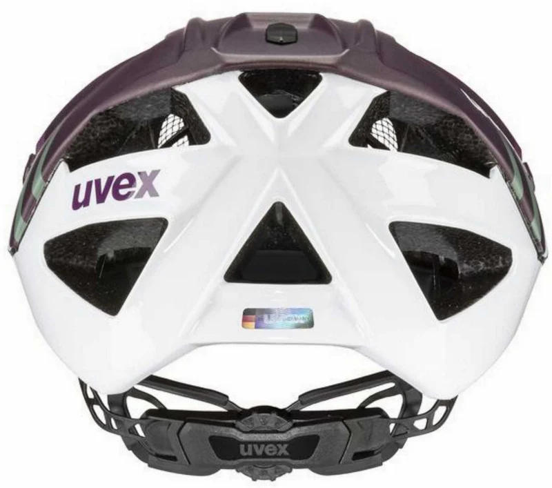 Uvex Quatro CC MTB-Helm plum - white matt