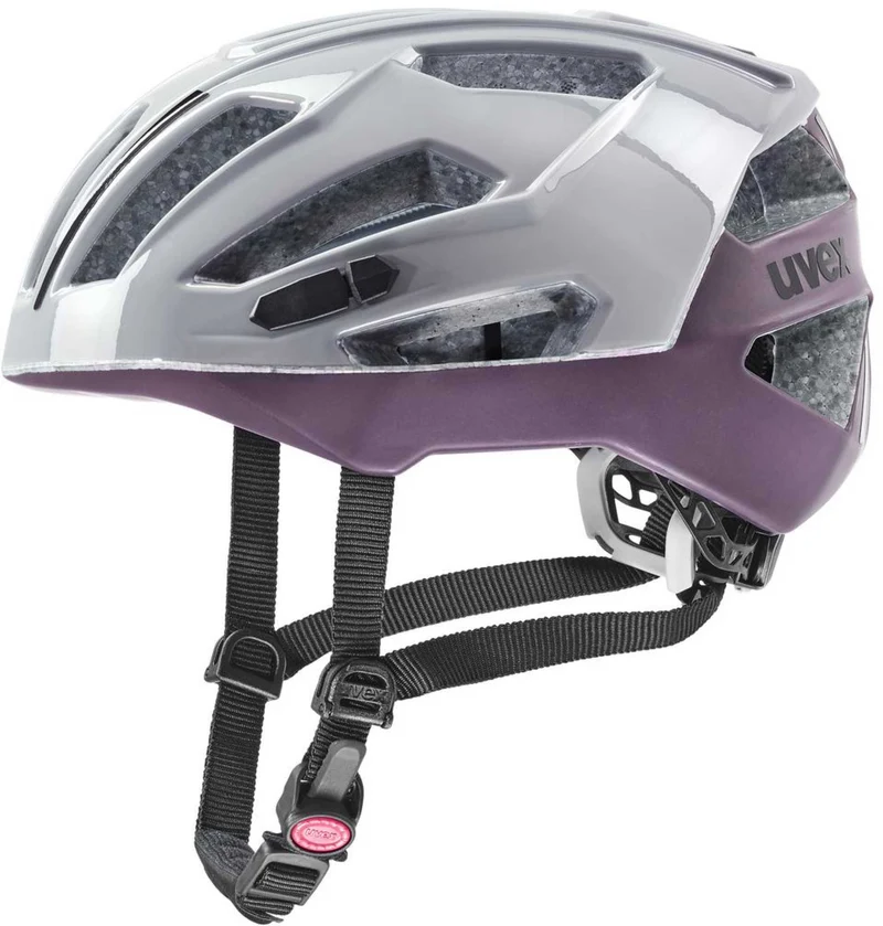 Uvex Gravel X Rennrad-Helm rhino - plum