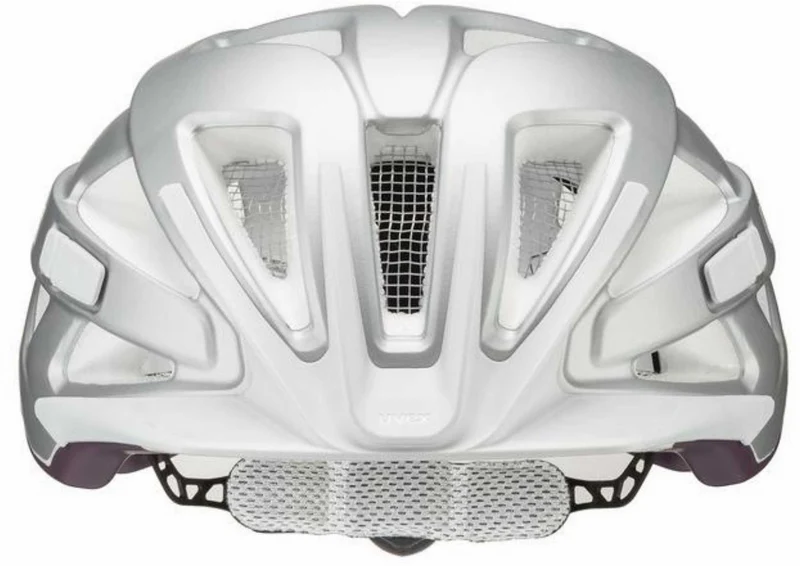 Uvex City Active Helm silver plum matt
