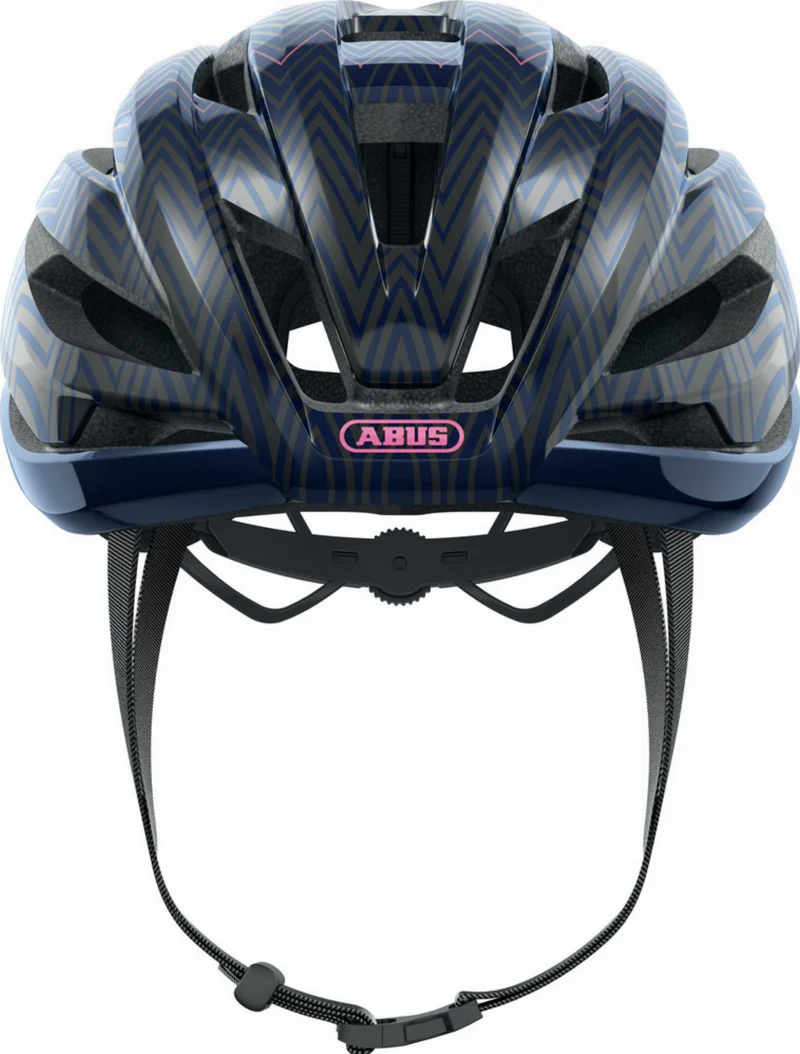 Abus StormChaser Rennrad-Helm zigzag blue