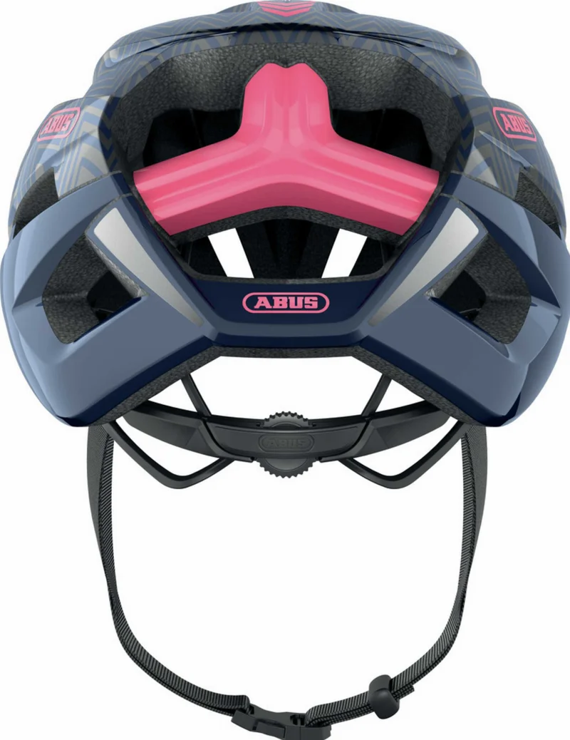 Abus StormChaser Rennrad-Helm zigzag blue