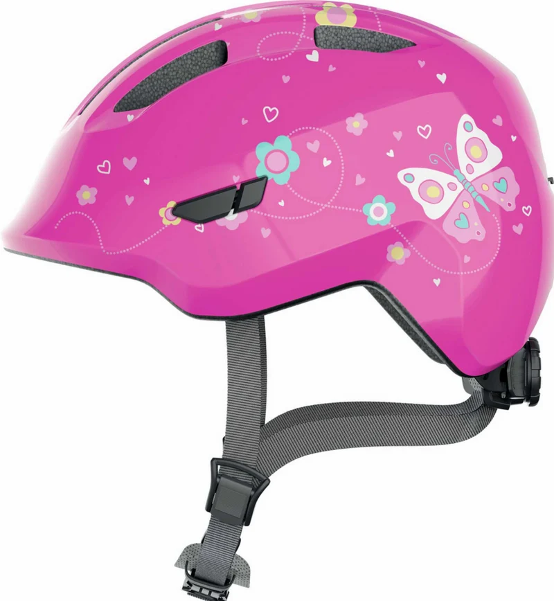 Abus Smiley 3.0 Kinder-Helm pink butterfly