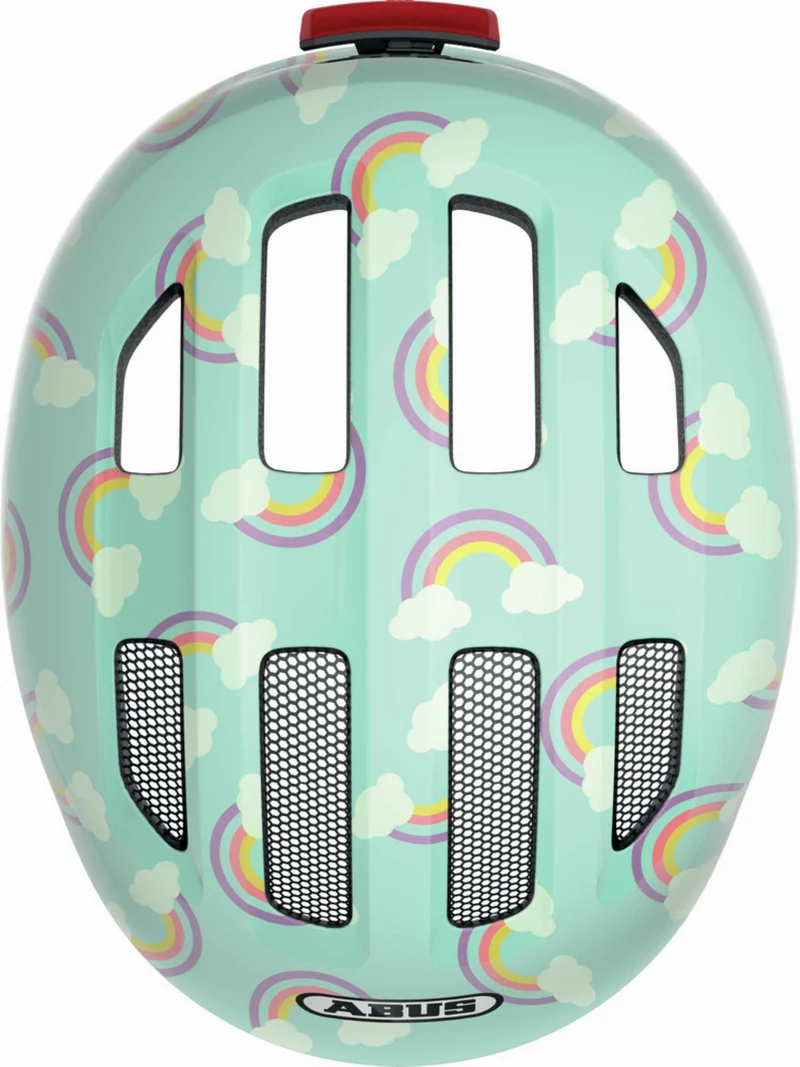 Abus Smiley 3.0 LED Kinder-Helm blue rainbow
