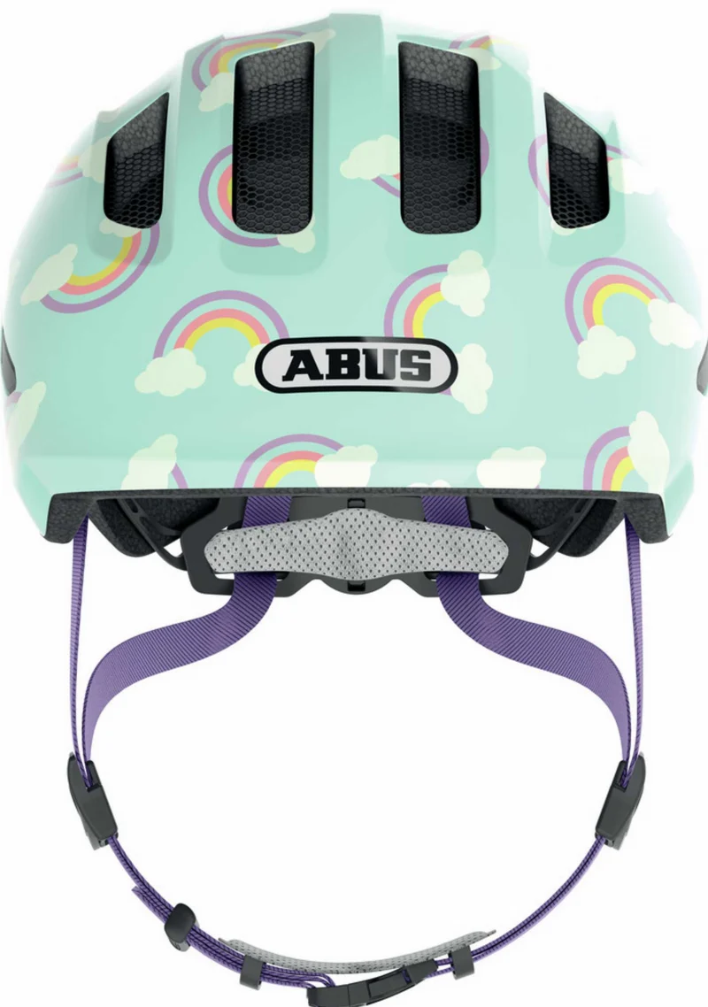 Abus Smiley 3.0 LED Kinder-Helm blue rainbow