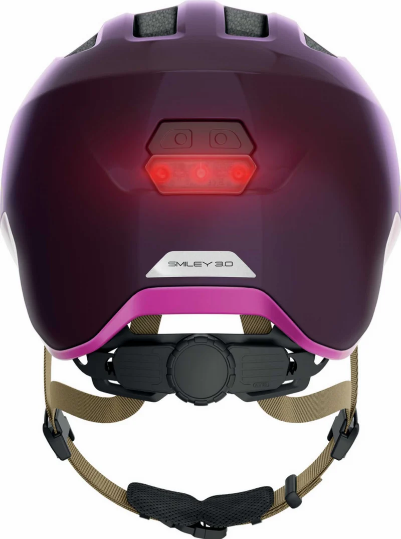 Abus Smiley 3.0 ACE LED Kinder-Helm royal purple