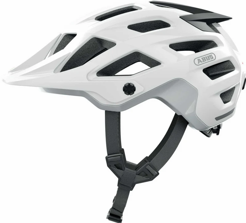 Abus Moventor 2.0 MTB-Helm shiny white