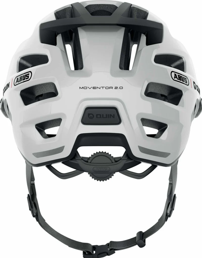 Abus Moventor 2.0 Quin MTB-Helm shiny white