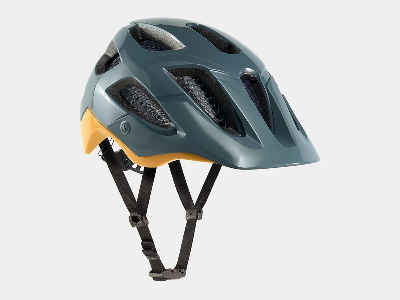 Bontrager Blaze WaveCel MTB-Helm battleship blue/marigold