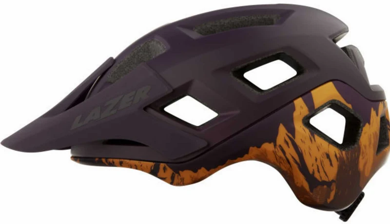 Lazer Coyote MTB-Helm matte mulberry orange