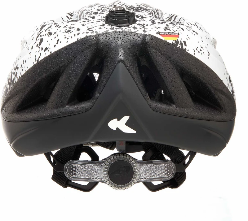 KED Street JR. Pro Kinder-Helm black white matt