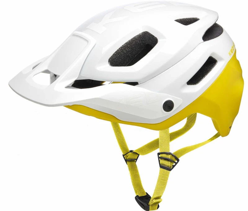 KED Pector ME-1 MTB-Helm white yellow matt