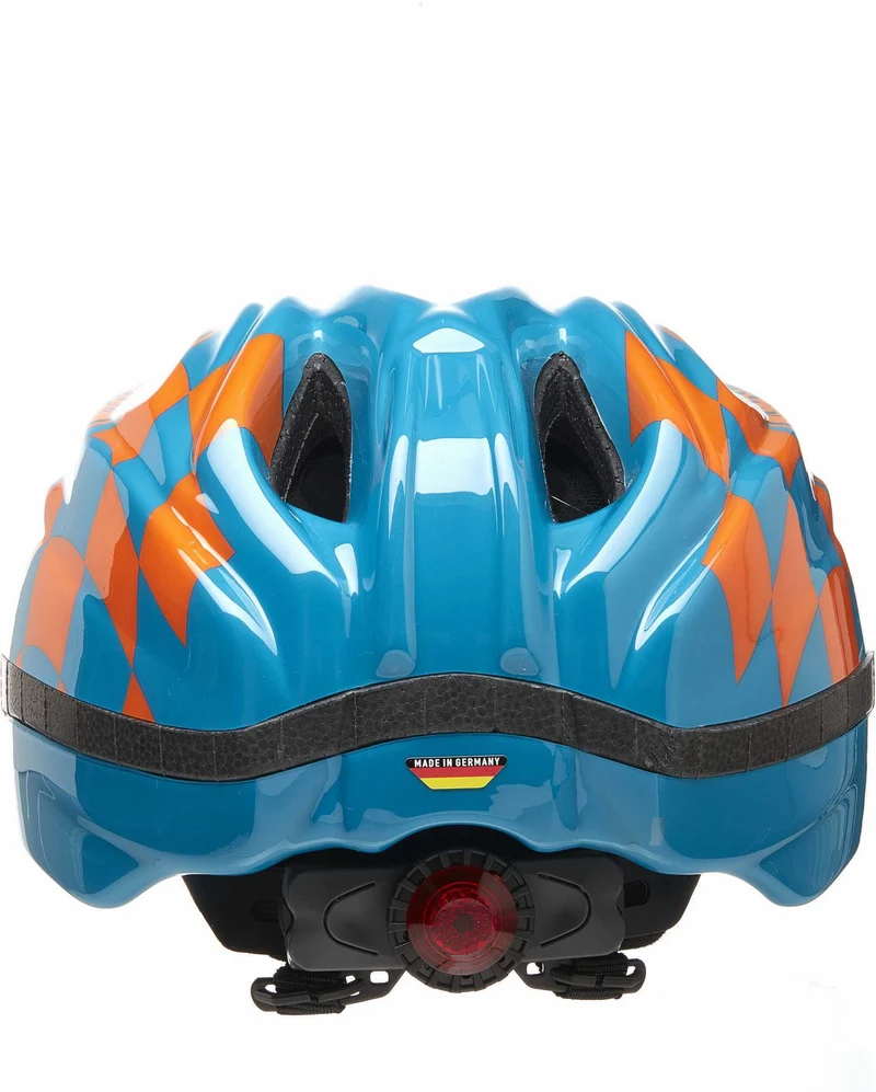 KED Meggy II Trend Kinder-Helm racer petrol orange